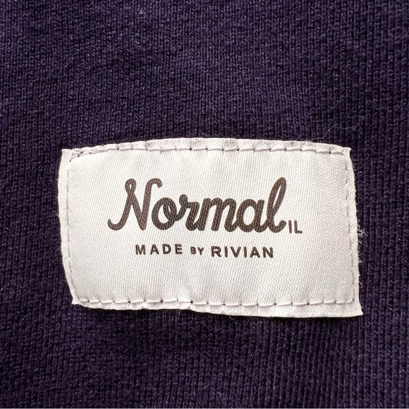 Rivian Normal Illinois Crewneck Sweatshirt M Made In USA Organic Cotton - Picture 4 of 8